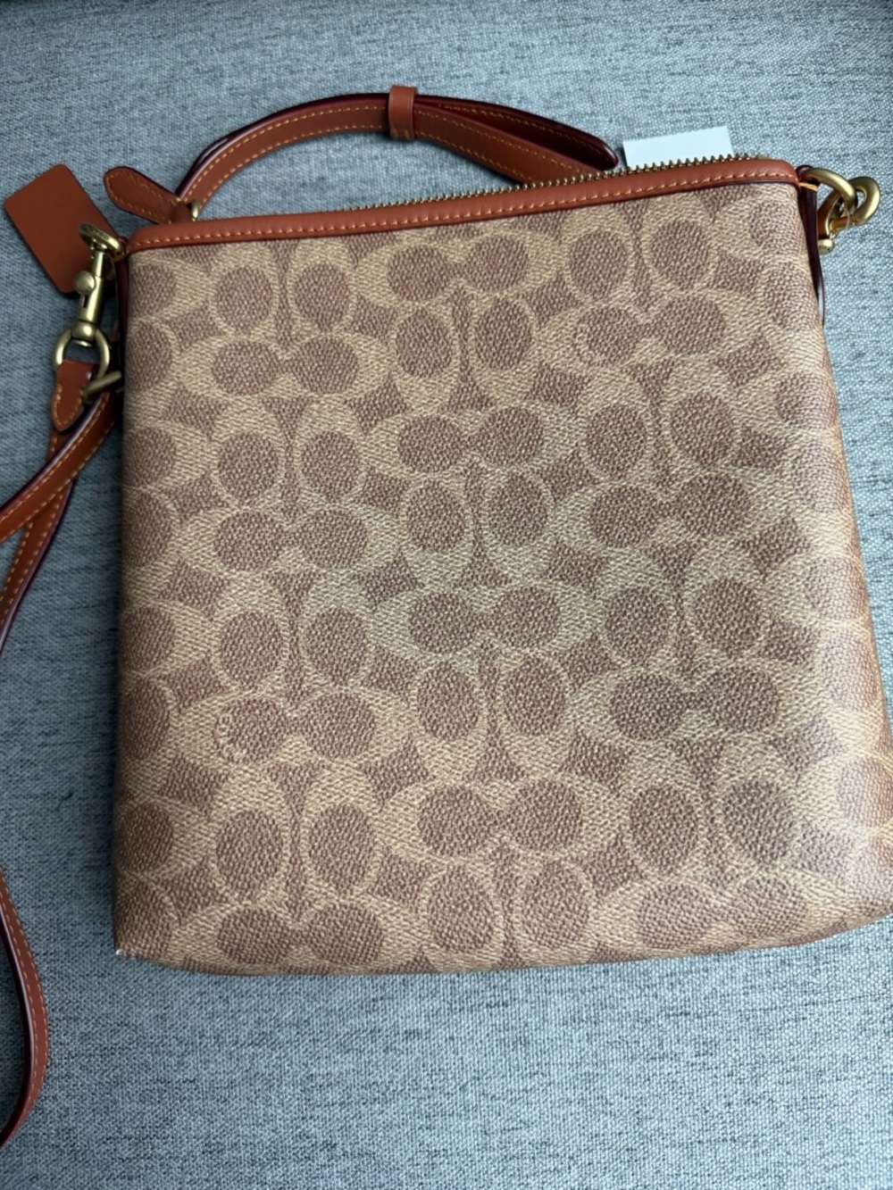 Coach Kitt Signature Canvas Messenger Bag - Picture 4 of 7
